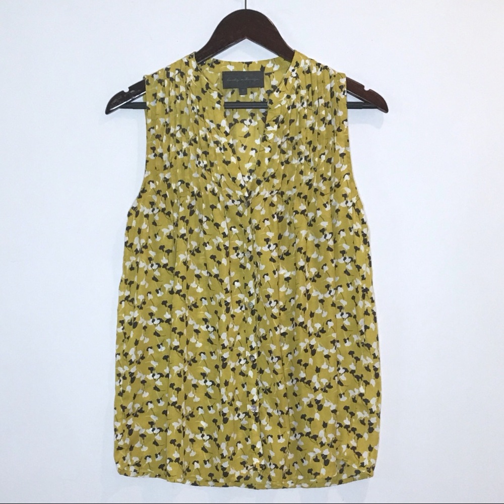 Anthropologie Sunday in Brooklyn Floral Blouse
